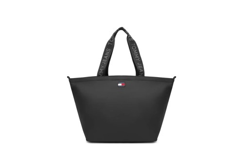 Tommy Jeans Essential Repeat Logo Τσάντα Tote (AW0AW17891 BDS)