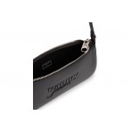 Tommy Jeans Essential Logo Γυναικεία Τσάντα Ώμου Μαύρη