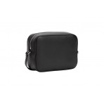 Tommy Jeans Essential Logo Crossbody Τσαντάκι Χιαστί - Ώμου Μαύρο