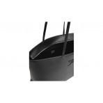 Tommy Jeans Must Γυναικεία Τσάντα Tote Μαύρη