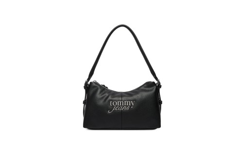 Tommy Jeans Metal Logo Τσάντα Ώμου 5L (AW0AW18468 BDS)