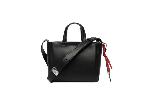 Tommy Jeans Logo Charm Mini Τσάντα Tote Χιαστί 1.8L (AW0AW18580 BDS)