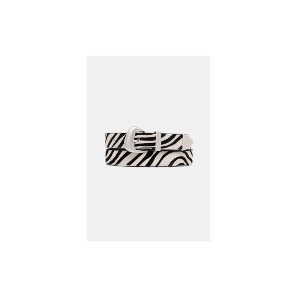 Tommy Jeans Zebra Print Abstract Buckle Ζώνη Casual (AW0AW18873 ACG)