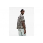 Karl Lagerfeld All Over Print Πουκάμισο Κοντομάνικο Ανδρικό (B2M16011 1IJ)