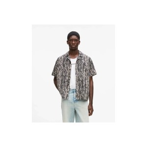 Karl Lagerfeld All Over Print Πουκάμισο Κοντομάνικο Ανδρικό (B2M16011 1IJ)