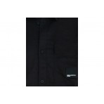 Karl Lagerfeld Linen Blend Πουκάμισο Κοντομάνικο Ανδρικό (B2M16019 999)