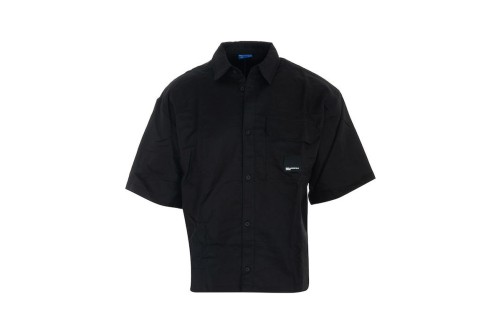 Karl Lagerfeld Linen Blend Πουκάμισο Κοντομάνικο Ανδρικό (B2M16019 999)