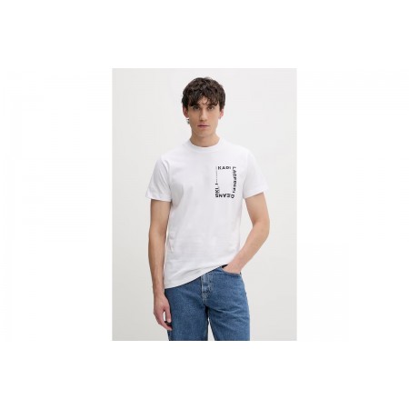 Karl Lagerfeld Frame Logo T-Shirt Ανδρικό 