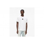 Karl Lagerfeld Curved Hem T-Shirt Ανδρικό (B2M17048 100)