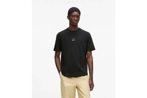 Karl Lagerfeld Curved Hem T-Shirt Ανδρικό (B2M17048 999)