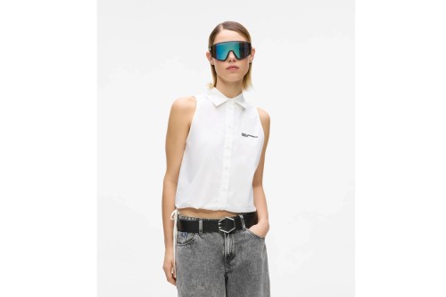 Karl Lagerfeld Πουκάμισο Αμάνικο Γυναικείο (B2W11020 100)