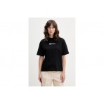 Karl Lagerfeld Regular Fit Frame Logo T-Shirt Γυναικείο (B2W17069 999)