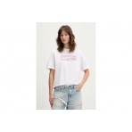 Karl Lagerfeld Regular Fit Floral Logo T-Shirt Γυναικείο (B2W17071 100)