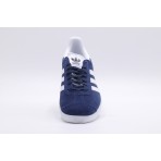 Adidas Originals Gazelle Unisex Sneakers Μπλε Σκούρα, Λευκά