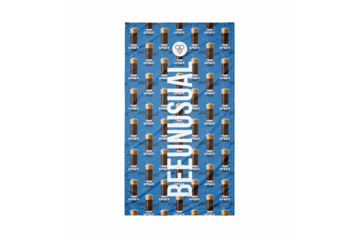 Bee Unusual Greek Fuel 100X180Cm Πετσέτα Θαλάσσης (BC-261202)