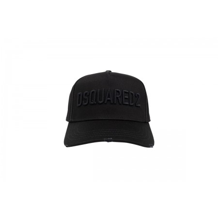 Dsquared2 Technicolor Καπέλο Strapback Μαύρο