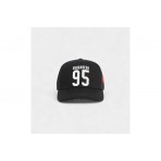 Dsquared2 Wild2 Unisex Baseball Καπέλο Strapback Μαύρο