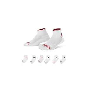 Jordan Cushioned Κάλτσες Κοντές 6-Τεμάχια (BJ0342 001)