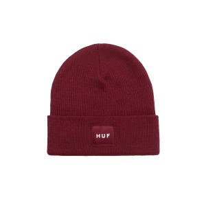 Huf Set Box Beanie Σκουφάκι Χειμερινό (BN00135 BERRY)