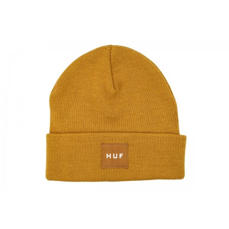 Huf Set Box Unisex Χειμερινό Σκουφάκι Μουσταρδί