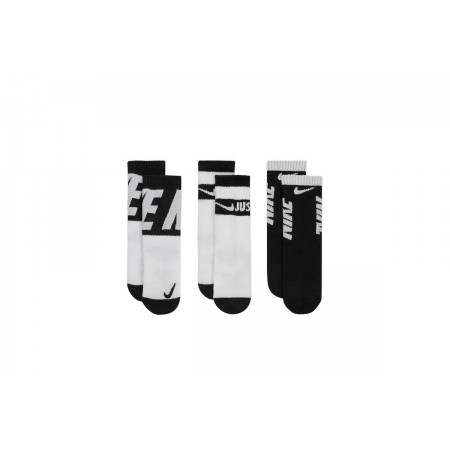 Nike Sportswear Kάλτσες Ψηλές 3 Ζευγάρια 