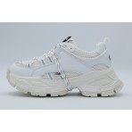 Buffalo Saturn Lace Sneakers Λευκά, Εκρού