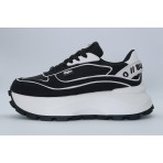 Buffalo Manhatten One Sneakers Μαύρα, Εκρού