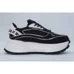 Buffalo Manhatten One Sneakers Μαύρα, Εκρού