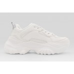 Buffalo Bliss Mesh Sneakers Λευκά
