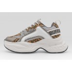 Buffalo Yuno One Sneakers Γκρι, Λεοπάρ