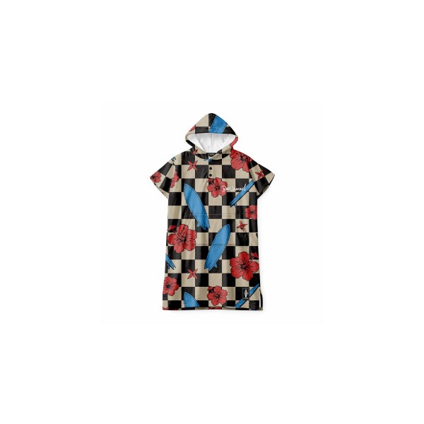 Bee Unusual Checkered Beef Changing Πόντσο Παιδικό (BP-261073)
