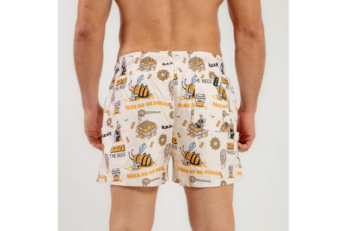 Bee Unusual Bdsm Μαγιό Σορτς Ανδρικό (BS-251249)