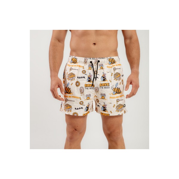 Bee Unusual Bdsm Μαγιό Σορτς Ανδρικό (BS-251249)