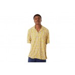 Huf Flynn S-S Resort Πουκάμισο Κοντομάνικο Ανδρικό (BU00233 MUSTARD)