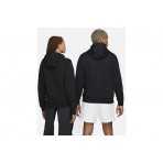 Nike Sportswear Club Fleece Ανδρικό Φούτερ Με Κουκούλα Μαύρο