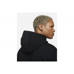 Nike Sportswear Club Fleece Ανδρικό Φούτερ Με Κουκούλα Μαύρο