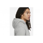 Nike Sportswear Club Fleece Ανδρικό Φούτερ Με Κουκούλα Γκρι