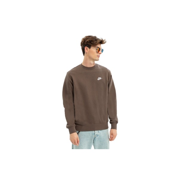 Nike Sportswear Club Fleece Μπλούζα Με Λαιμόκοψη Ανδρική (BV2662 004)