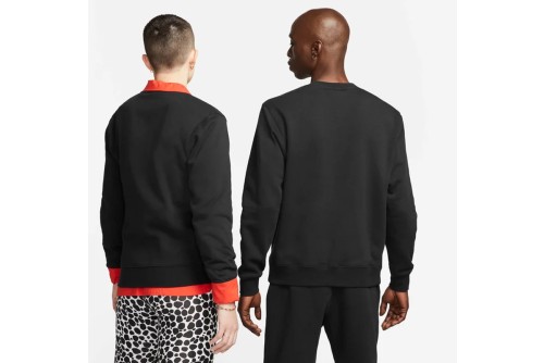 Nike Sportswear Club Fleece Μπλούζα Με Λαιμόκοψη Ανδρική (BV2662 010)