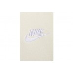 Nike Sportswear Club Fleece Ανδρική Μακρυμάνικη Μπλούζα Εκρού