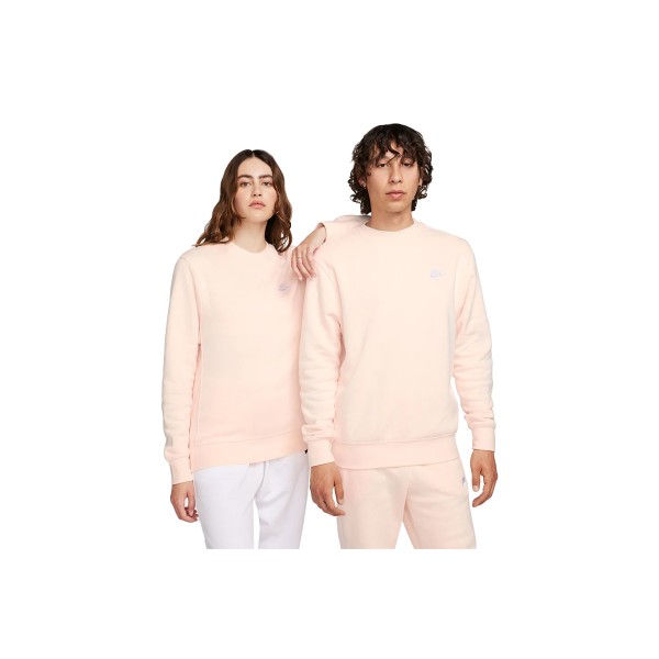 Nike Sportswear Club Fleece Μπλούζα Με Λαιμόκοψη Ανδρική (BV2662 838)