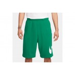 Nike Sportswear Club Ανδρική Αθλητική Βερμούδα Πράσινη