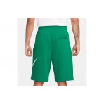 Nike Sportswear Club Ανδρική Αθλητική Βερμούδα Πράσινη
