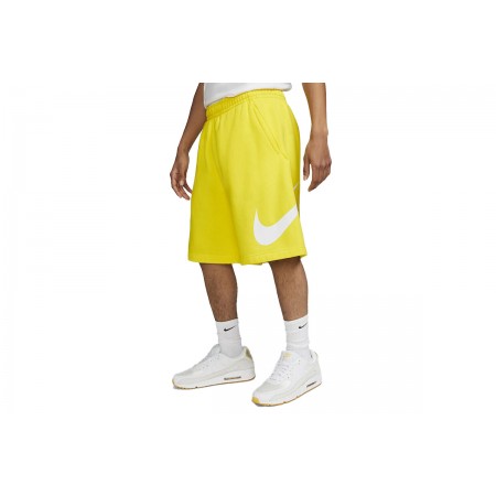 Nike Club Short BB GX Ανδρική Βερμούδα Κίτρινη