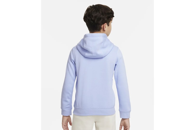 Nike Sportswear Club Παιδικό Φούτερ με Κουκούλα Γαλάζιο