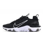 Nike React Vision Ανδρικά Sneakers Μαύρα, Λευκά