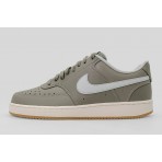 Nike Court Vision Low Ανδρικά Sneakers Χακί, Λευκά