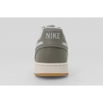 Nike Court Vision Low Ανδρικά Sneakers Χακί, Λευκά