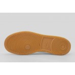 Nike Court Vision Low Ανδρικά Sneakers Χακί, Λευκά