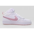 Nike Court Borough Mid 2 Sneakers Λευκά, Ροζ